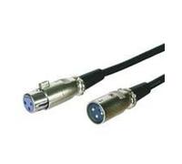 MicroConnect XLRMF2 XLR M-F 2m 3-pol Black