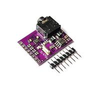 Microcontroller FM Radio Tuner Module Si4703 Development Board with I2C Control Interface and Output for Hobby Projects and Lab Use Fm Receiver Pcb Radio Tuner Module Stereo Microcontroller Lab