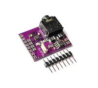 Microcontroller FM Radio Tuner Module Si4703 Development Board with I2C Control Interface and Output for Hobby Projects and Lab Use Fm Receiver Pcb Radio Tuner Module Stereo Microcontroller Lab