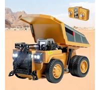 Microcrew-Mini Rc Construction Series-Pocket Dump,Excavator & Forklift Set,1/64 Mini 2.4ghz Remote Construction Vehicles For Boys And Girls Birthday Gifts,C