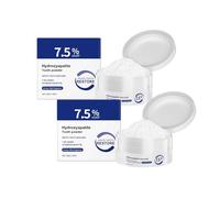 Microcrystalline Hydroxyapatite Powder, Hydroxyapatite Tooth Powder, 7.5% Nano Microcrystalline Hydroxyapatite Powder for Teeth, Natural Teeth Whitening Powder, Fresh Breath, 50 g (2 Pieces)