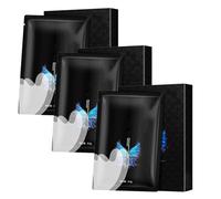 Microcrystalline Laugh Line Lifting Mask, Microcrystalline Nasolabial Folds Removal Mask, Reduces Fine Lines, Moisturizes, for All Skin Types (3Box/15Pairs)