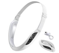 Microcurrent Facial Device | V-Shaped Beauty Tool with 6 Modes for Face, Double Chin Facial Massage Machine, for Men Travel Home Bed Morning Night Meditation Wedding Makeup