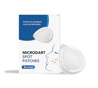 Microdart Anti Pimple Patch - Microneedle Spot Treatment Patches for Blemishes & Acne - Acne Patches with Salicylic Acid & Tea Tree Oil - Invisible Hydrocolloid Acne Patches for Overnight Use