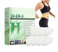 Microdart Patches - Ultra-Thin Gentle Sticker - 10 in 1 Slimming Overnight Needle Patches,for Reduces Abdominal Fat Women Girls Boy Belly Slimming