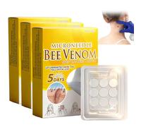 Microdarts Tag'Gone Patch, Bee Venom Skin Tag Removal Patches, Natural Skin and Face Care Patchs Microdarts Patch-Acne Pimple Patches Skin Tag Remover Stickers Micro Needle Stickers (3)