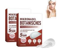 Microdarts Tag'gone Patch, Microneedles Botanical Skin Tag Removal Patches, Professional Microdarts Nano Patch, Face & Body Ac-ne Pimple Patches, Suitable for All Skin Types (2Box)