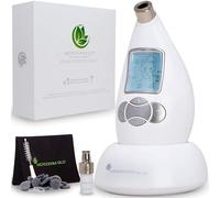 Microderm GLO Diamond Microdermabrasion Machine and Suction Tool - Clinical Micro Dermabrasion Kit for Anti Aging, Advanced Home Facial Treatment System, Blackhead Remover & Exfoliator for Acne Scars