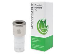 Microderm GLO Premium Diamond Microdermabrasion Tips by Microderm GLO - Medical Grade Stainless Steel Accessories, Patented Safe3D Technology, FDA Approved, Safe for All Skin Types (Premium)