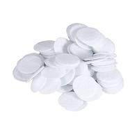 Microdermabrasion Filters, 100Pcs Professional Cotton Filter Round Diamond Dermabrasion Filters Pads, Vacuum Face Therapy Filter Pad for Blackhead Removal Beauty Machine Accessory(20m)