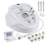 Microdermabrasion Machine 2 in 1, Topdirect Pore Vacuum Blackhead Remover | Facial Care Salon Microdermabrasion tool Kit with diamond heads, 65-68cmHg, Beauty Device Professional for Flawless Skin