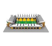 MICRODESIGNS Norwich City FC, The Canaries, Carrow Road Stadium Building Block Toy Model, Football Gift, (1261 pcs)
