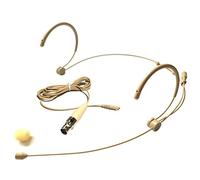 Microdot 4016 Headset Headworn Microphone For SHURE Wireless System - Detachable Cable With Mini XLR Ta4f Connector - Omidirectional Mic
