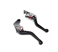 MicroDream Brake Clutch Lever, Compatible with Hon-da GROM MSX 125 2013-2015 Universal Motorcycle CNC Brake Clutch Levers Aluminum Shorty Adjustable Levers Compatible with Brake Pump (Color : Red) Mot
