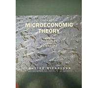 Microeconomic Theory: Basic Principles and Extensions