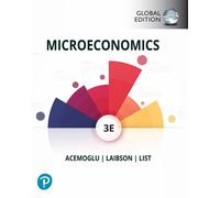 Microeconomics, Global Edition 3rd Edition by Daron Acemoglu Paperback Book