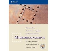 Microeconomics: Neoclassical and Institutional Perspectives on Economic Behaviour