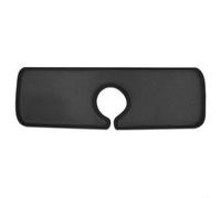 Microfiber Absorbent Mat for Sink Faucets with Reinforced Perimeter Seam Prevents Edge Wear and Maintains Integrity