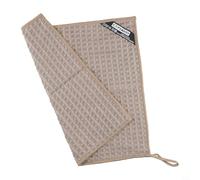Microfiber Bar Towel For Coffee Machines, High Absorbency Cotton Cleaning Cloth For Kitchen Counters And Plates, 30x30cm, Brown(Brown)