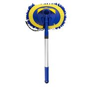 Microfiber Brush - Car Wash Mop, 6.5" x 9.8" Extendable Aluminum Rod Long
