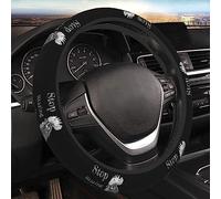 Microfiber Car Accessory 38Cm Stop Staring At My Cock Inner Ring Wheel Cover Universal Auto Steering Wheel Cover For Suv, Truck, Car