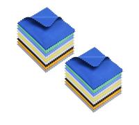 Microfiber Cleaning Cloth - 5.5x3'' Microfiber Cloth - Pack of 18 Lens Cleaning Wipes - Cleaning Cloth for Glasses, Eyeglasses, Camera Lens & Phones