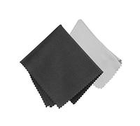 Microfiber Cleaning Cloths 2 Pack, 6.9 x5.7 inch Cleaning Cloth for Glasses, Eyeglasses, Cell Phones, Cameras, Tablets, Spectacles, Sunglasses, Laptops, Lenses, LCD Screens