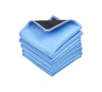 Microfiber Cleaning Cloths - 5 Pack - Double-sided Cleaning - Microfiber and Suede for Smartphones, LCD TV, Tablets, Laptop Screens, Camera Lenses and Other Delicate Surfaces