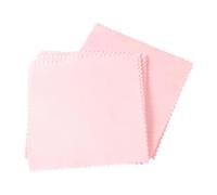 Microfiber Cleaning Cloths 80pcs Pink for Eyeglasses and Lenses | Jewelry Polishing Cloth, Camera Lens and Screen Cleaning Tool, Removes Oils, Compact Pack for Everyday Use
