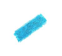 Microfiber Cleaning Mop Pads,Flat Floor Dust Mop Heads Replacement, Double Sided Refill Heads for Flat Dust Mop Replacement for School Restaurant Kitchen 1PCS Blue