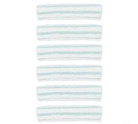 Microfiber Cleaning Pad for Leifheit Window Wiper M(6 PACK) | Fits for leifheit Model M, 2-pack value, for washable at 40C, polyester nylon blend, streak-free results