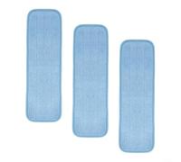 Microfiber Cleaning Pads for Improved Hard Floor Care Machine Washable Mop Pads, Compatible with Spray Mops (A)