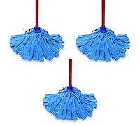 Microfiber Cloth Mop Replacement Compatible with All Standard US Threading Pole Mop Handle- 3 Packs