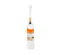 Full Circle Microfiber Duster with Machine Washable Head, White