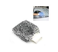 Microfiber Dusting Mitt Car Window Washing Cleaning Cloth Duster Towel Gloves (Black)