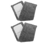 Microfiber Flat Mop Replacement Pads and 2pcs Hardwood Marble