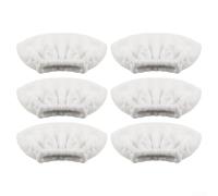 Microfiber Floor Cloths for Kärcher for easyfix 6-Pack Washable | Compatible with for sc2-SC5, attachment, rectangular shape, edge cleaning, 6-pack value