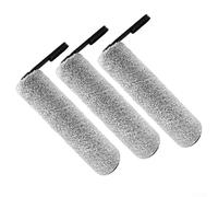 Microfiber for Brush Roll for Tineco for Floor for One S7, S6 Stretch Ultra, i5 Stretch, Replacement Roller for Wet Dry Vacuum Cleaner, Efficient Dirt Capture on All Floor Types, Tool Fit(3pcs)