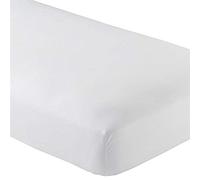 Microfiber Full XL Fitted Bottom Bed Sheets 1800 Ultra Soft and Comfy - 15" Deep Pocket, 54" x 80" Great for Extra Long Dorm Room, Guest Room, Air B&B, Hospital & All Full XL Beds (White, FXL)