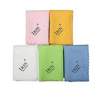 Microfiber Guitar Cloths 5 Pack 9.8 X 9.8in Musical Instrument Polishing Cloths For Guitar Violin Piano Clarinet