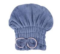 Microfiber Hair Drying Cap Dry Hair Cap Head Wrap with Wide Elastic Band Quick Drying Towel Super Absorbent Bath Towel Wrap Soft Towel Shower Cap for Women Girls Long Short Curly Straight Hair