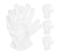 Microfiber Hand Gloves 4 Pairs Jewelry and White Archives
