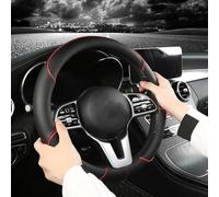 Microfiber Leather Auto Accessories Car Steering Wheel Cover For CX-3 CX-4 CX-5 CX-7 CX-9 For Axela 6(Blu)