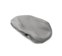 Microfiber Leather Car Center Control Armrest Box Protective Cover Trim Only LHD For BMW X1 F48 2016 2017 2018 2019(Titanium)