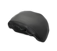 Microfiber Leather Car Center Control Armrest Box Protective Cover Trim Only LHD For BMW X1 F48 2016 2017 2018 2019(Black)