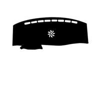 Microfiber Leather Car Dashboard Cover Interior Center Console Protector Mat Heat Resistant Pad For Brio 2019 Car Interior Accessories Shade(Black Red)