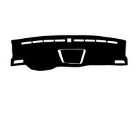 Microfiber Leather Car Dashboard Cover Interior Center Console Protector Mat Heat Resistant Pad For Skoda Kamiq Car Interior Accessories Shade(Black Brown)