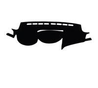 Microfiber Leather Car Inner Dashboard Cover Mat Instrument Pan Sunshade Pad For Subaru Outback For Legacy 2010-2014 Car Interior Accessories Shade(Red)