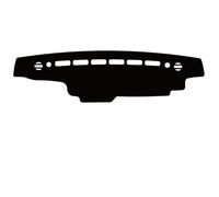 Microfiber Leather Car Inner Dashboard Cover Mat Instrument Pan Sunshade Pad For Suzuki Every Car Interior Accessories Shade(Black Brown)