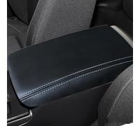 Microfiber Leather Car Interior Modification Accessories Armrest Protective Cover For Civic 11Th Gen 2021-2023(Titanium -thread)